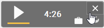Video player controls showing play button, 4:26 timestamp, and fullscreen option.