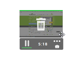 Video player interface showing a 5-18 score display with team logos and playback controls.